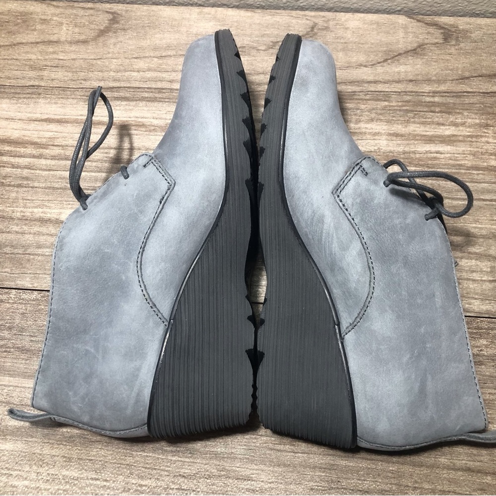 Dansko Cadee Nubuck Wedge Bootie sz 7 - Picture 4 of 15